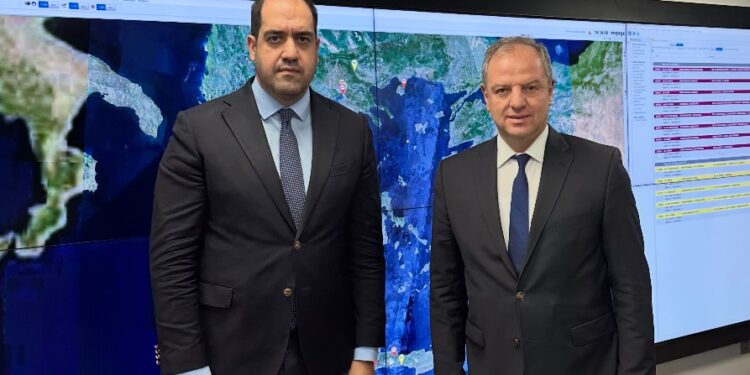 Νέα συνάντηση Σταμενίτη με τον Υπουργό Κλιματικής Κρίσης και Πολιτικής Προστασίας για την ενίσχυση της Πυροσβεστικής Υπηρεσίας Πέλλας