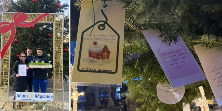«Το Δέντρο των Ευχών»: Μια δράση προσφοράς και κοινωνικής ευαισθητοποίησης από το 1ο ΕΠΑΛ Αριδαίας