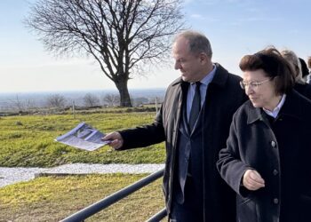 Στα εγκαίνια του Αρχαιολογικού χώρου του Ανακτόρου της Αρχαίας Πέλλας ο Δ. Σταμενίτης