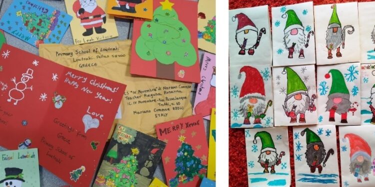 Χριστουγεννιάτικες ευχές από 10 χώρες μέσω έργου eTwinning