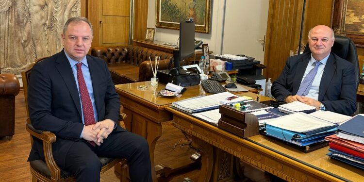 Συνάντηση Δ. Σταμενίτη – Κ. Τσιάρα για τις αποζημιώσεις