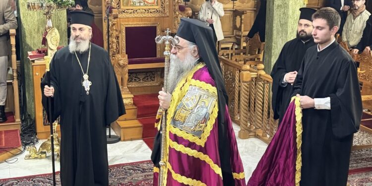 Η Χριστουγεννιάτικη λειτουργία στον Ι.Ν. Αγίων Νικάνδρου και Ιωαννικίου Αριδαίας