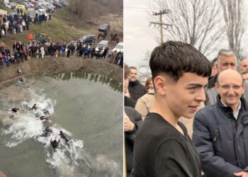 Αριδαία: Με λαμπρότητα και κατάνυξη τελέστηκαν τα Θεοφάνεια – Ποιος έπιασε τον σταυρό