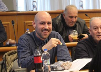 Στον Αντιδήμαρχο Θοδωρή Σαμαρά το φλουρί της Βασιλόπιτας του Δημοτικού Συμβουλίου Αλμωπίας