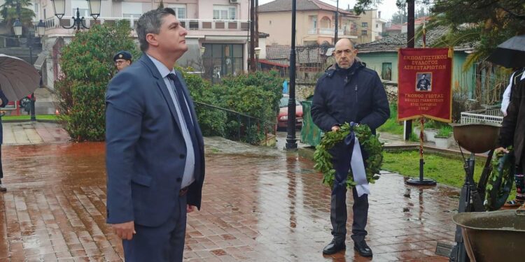 Γιαννιτσά: Τιμήθηκε η Μνήμη του Μακεδονομάχου Οπλαρχηγού Γκόνου Γιώτα