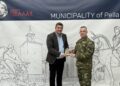 Επίσκεψη του νέου Διοικητή της ΙΙης Μ/Κ Μεραρχίας Πεζικού στον Δήμαρχο Πέλλας