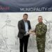 Επίσκεψη του νέου Διοικητή της ΙΙης Μ/Κ Μεραρχίας Πεζικού στον Δήμαρχο Πέλλας