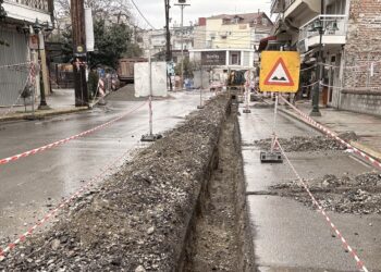Αριδαία: Κλειστή μία από τις πιο κεντρικές οδούς λόγω έργων ύδρευσης