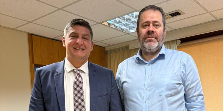 Εποικοδομητικές επαφές του Δημάρχου Πέλλας Στ. Φουντουκίδη στην Αθήνα