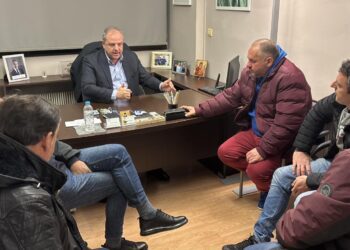 Δ. Σταμενίτης: Συναντήσεις με κερασοπαραγωγούς και κτηνοτρόφους της Πέλλας