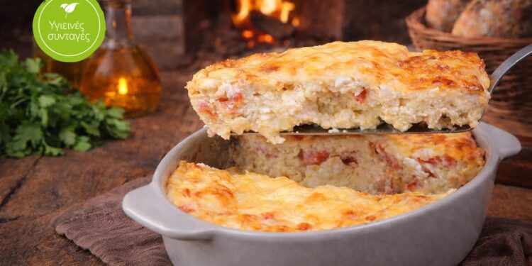 Υγιεινό βραδινό: Πρωτεϊνικό σουφλέ με cottage & αβγά