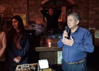 Έκοψε την πίτα του και γιόρτασε τα 20 του χρόνια ο Όμιλος Αντισφαίρισης Αριδαίας