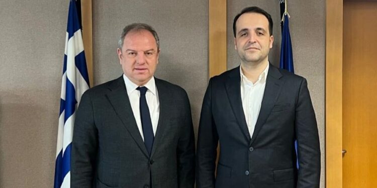Συνάντηση Σταμενίτη με τον Υφυπουργό Ψηφιακής Διακυβέρνησης για το Κτηματολογικό Γραφείο Γιαννιτσών