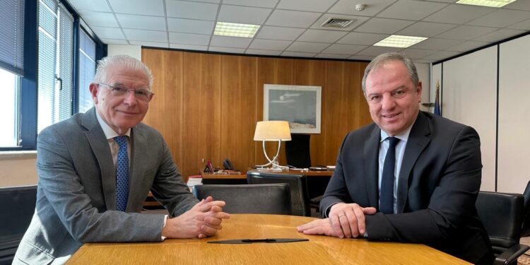 Συνάντηση του Δ. Σταμενίτη με τον Πρόεδρο του ΕΛΓΑ