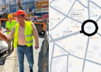 Γιαννιτσά: Κλείσιμο δρόμων περιμετρικά της πλατείας Γκόνου Γιώτα λόγω εργασιών ασφαλτοστρώσεων