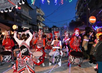 Αριδαία: Η καρδιά των Αποκριών χτύπησε δυνατά στο Καρατζοβίτικο Καρναβάλι