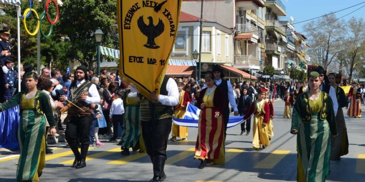 Ο Δήμος Σκύδρας γιόρτασε την 25η Μαρτίου – Μήνυμα της Δημάρχου Κ. Ιγνατιάδου