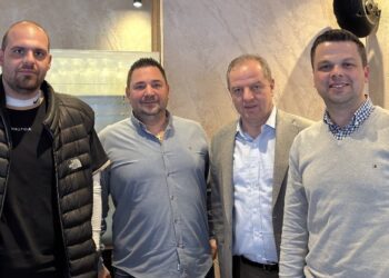 Συνάντηση Διονύση Σταμενίτη με τον Εμπορικό Σύλλογο Σκύδρας