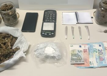 Συνελήφθη ένα άτομο στην Έδεσσα για διακίνηση ναρκωτικών ουσιών