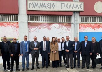 Η Υπουργός Παιδείας Σ. Ζαχαράκη στον Δήμο Πέλλας – Στο επίκεντρο η εκπαιδευτική καινοτομία και οι σχολικές υποδομές