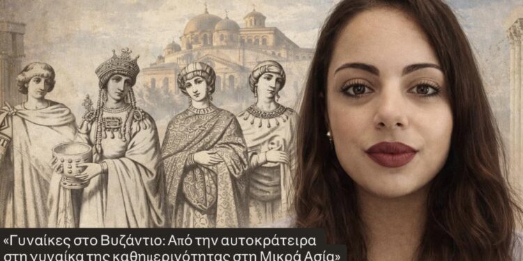 Αλησμόνητες Πατρίδες Αλμωπίας: «Γυναίκες στο Βυζάντιο: Από την αυτοκράτειρα στη γυναίκα της καθημερινότητας στη Μικρά Ασία»