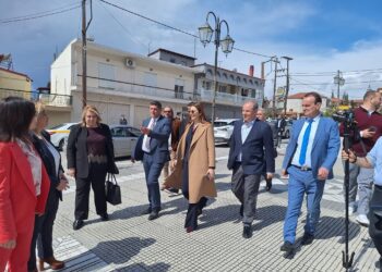 Εγκαινιάστηκε από την Υπουργό Παιδείας Σοφία Ζαχαράκη το Κέντρο Καινοτομίας στην Πέλλα