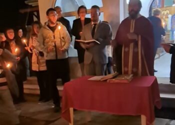 Σε κλίμα κατάνυξης εορτάστηκε η Ανάσταση στην Αγάθη Αλμωπίας