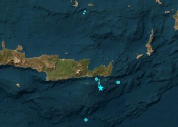 Σεισμός 5,7 Ρίχτερ στη θαλάσσια περιοχή του Λασιθίου – Έγινε αισθητός σε όλο το νησί