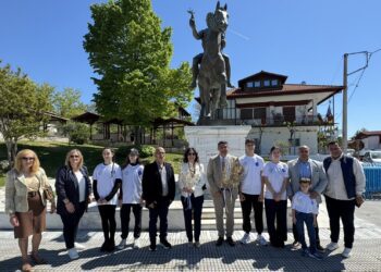 Με μια λαμπρή εκδήλωση η Αλεξάνδρειος Ειρηνοδρομία έδωσε το έναυσμα για τον 20ο Μαραθώνιο «Μ. Αλέξανδρος»