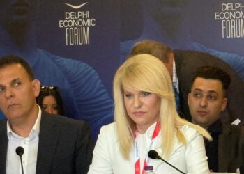 Delphi Economic Forum: Ομιλία της Βουλευτή Πέλλας Θ. Τζάκρη με αναφορές σε εκλογές και συνεργασίες