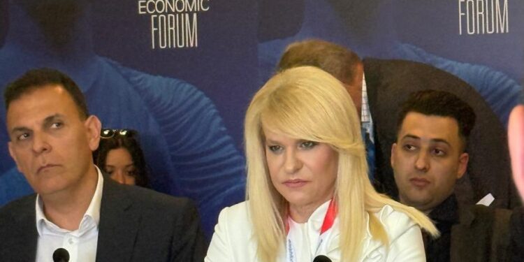 Delphi Economic Forum: Ομιλία της Βουλευτή Πέλλας Θ. Τζάκρη με αναφορές σε εκλογές και συνεργασίες