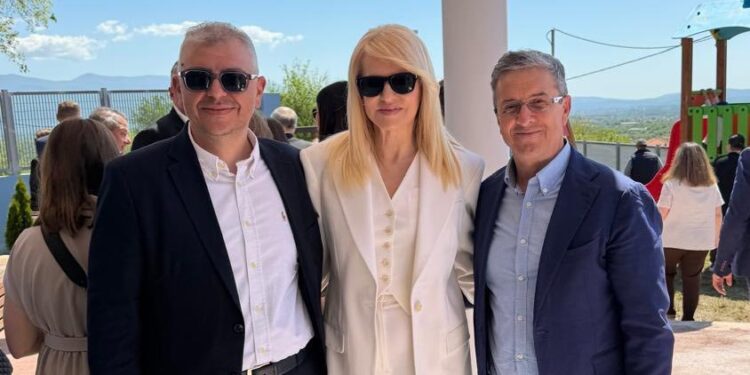 Σημαντική η συμβολή της Θ. Τζάκρη στην ανέγερση του νέου Νηπιαγωγείου Προμάχων