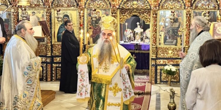 Κυριακή των Βαΐων στον ιστορικό Ι.Ν. Αγίας Παρασκευής Παλαιού Μυλοτόπου Πέλλας