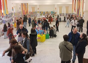 Εγκαίνια παιδικής εικαστικής έκθεσης στο 1ο Δημοτικό Σχολείο Αριδαίας