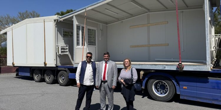 Δήμος Πέλλας: «Ανάσα» για το 2ο ΕΠΑΛ Γιαννιτσών με νέες προκατασκευασμένες αίθουσες