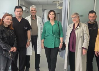 Πασχαλινές επισκέψεις της Δημάρχου Σκύδρας Κατερίνας Ιγνατιάδου