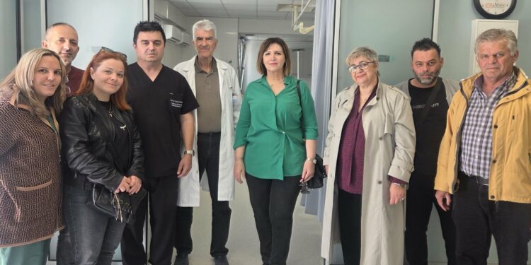 Πασχαλινές επισκέψεις της Δημάρχου Σκύδρας Κατερίνας Ιγνατιάδου