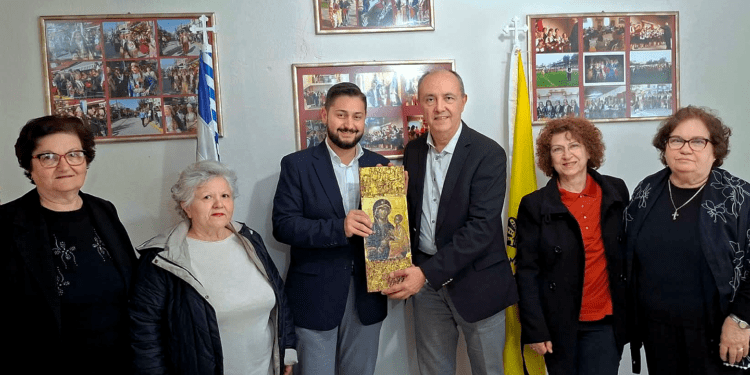 Επίσκεψη του Θ. Καράογλου στην Ιστορική & Λαογραφική Εστία Αλμωπίας «Αλησμόνητες Πατρίδες»