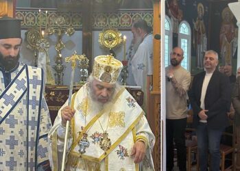 Λαμπροί εορτασμοί για τον Άγιο Επιφάνιο στην Κορυφή Αλμωπίας