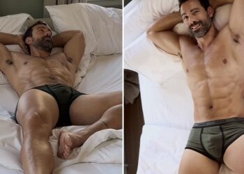 Σάκης Τανιμανίδης: Πόζαρε μόνο με το εσώρουχο στο κρεβάτι και… ανέβασε τη θερμοκρασία στα ύψη!