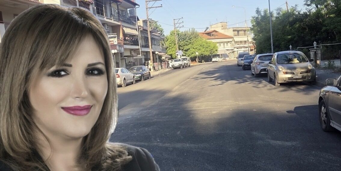 Συνεχίζονται οι ασφαλτοστρώσεις στη Σκύδρα – Αλλάζει η εικόνα της πόλης