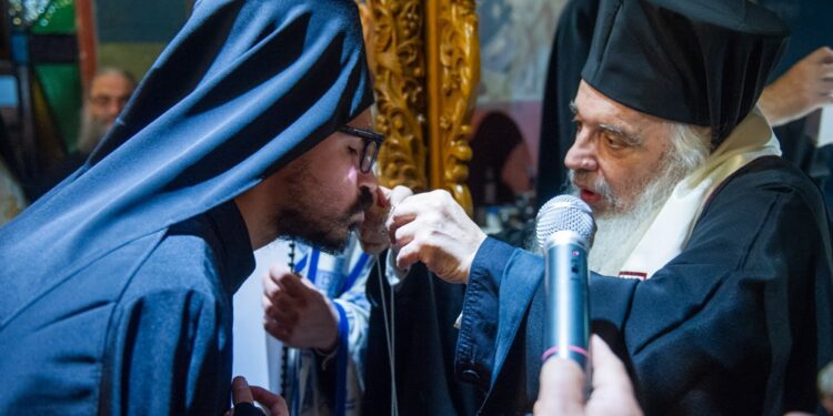 Μοναχική Κουρά και εις Διάκονον Χειροτονία του π. Κυρίλλου Τσιρανίδη