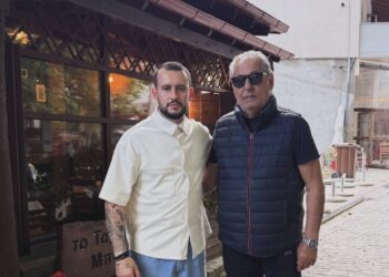 Όρμα Αλμωπίας: Ένας ξεχωριστός επισκέπτης στο «Ταβερνάκι της Μπουμπούς»