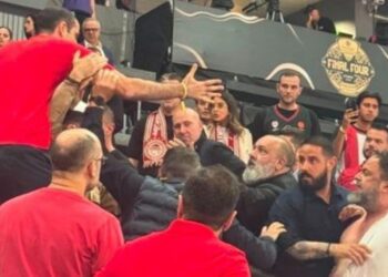 Νέο βίντεο από το «θερμό επεισόδιο» μεταξύ Μαρινάκη – Δημητριάδη στο ΟΑΚΑ
