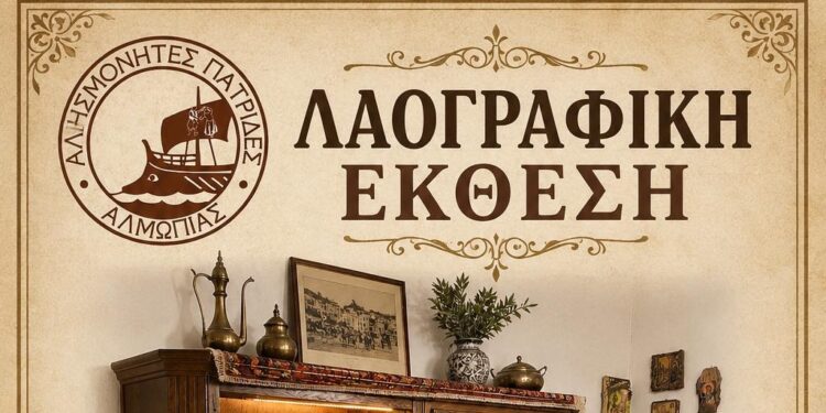 Αλησμόνητες Πατρίδες Αλμωπίας: Λαογραφική Έκθεση 2026