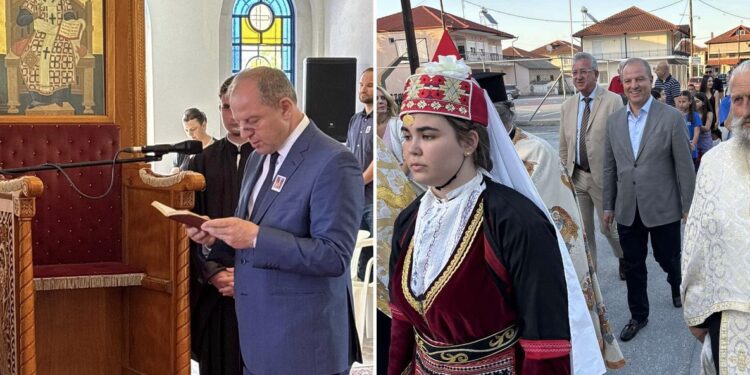 Σταθερά δίπλα στην Εκκλησία και την τοπική παράδοση ο Διονύσης Σταμενίτης
