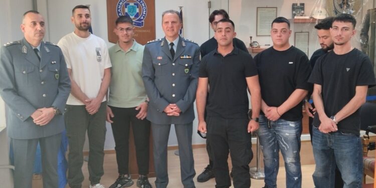Πέλλα: Τελετή πρόσληψης-ορκωμοσίας επτά ιδιωτών ως Συνοριακοί Φύλακες Ορισμένου Χρόνου στην Ελληνική Αστυνομία