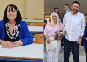 Μαθήτρια ετών 72! Η Αναστασία Σίσκου ολοκλήρωσε τη φοίτησή της στο Εσπερινό ΕΠΑΛ Αριδαίας