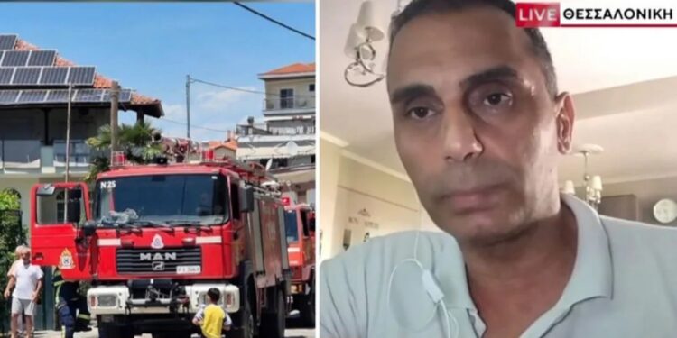 Γιαννιτσά: Αστυνομικός εκτός υπηρεσίας έσωσε ανήλικες από φλεγόμενο διαμέρισμα – «Είδα τα παιδιά σε κατάσταση πανικού»