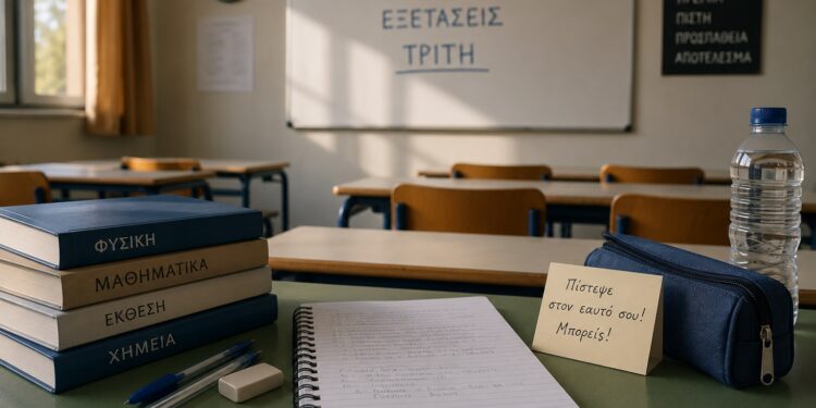 Πέλλα: Η πιο δύσκολη στιγμή δεν είναι η εξέταση… Είναι τώρα!